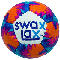 Swax Lax Lacrosse Training Ball - Indoor Outdoor Practice Less Bounce & Rebounds (1 Maui)