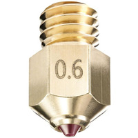 Ruby Nozzles For 3D Printers Mk8 E3D Prusa Ender3 (Mk8, 0.6Mm)