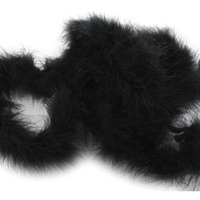 Skinny Marabou Feather Boa - 2 Yards - Coral