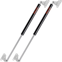 Pamagoo 20 Inch Gas Strut(Qty 2) 55 Lbs 245 N Per Prop, Gas Spring Shock With L-Type Mounts For Window, Floor Door, Toolbox Lid, Cabinet Cover Other Medium Equipment( -  )