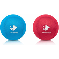 Serenilite 2 Ball Bundle Blue, Red, Stress Balls For Adults, Anxiety Relief Items, Grip Strength Trainer, Meditation Accessories, Physical Therapy Equipment, Fidget Ball, Hand Grip Strengthener.