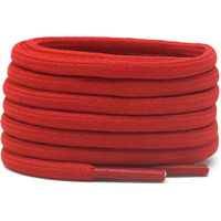 Delele 2 Pair Round Solid Climbing Shoelaces Big Red Hiking Shoe Laces Boot Laces 49 Inch