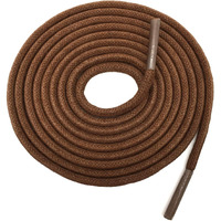 Yfine 31.5"Inch Round Waxed Dress Shoes Shoelaces Boots Shoe Laces Light Brown (2 Pair)