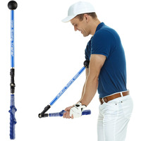 Taotop Golf Swing Trainer Aid Adjustable, Portable Golf Training Aid To Improve Hinge, Forearm Rotation, Shoulder Turn - Lightweight, Foldable Golf Swing Training Aid Stick With Ergonomic Grip