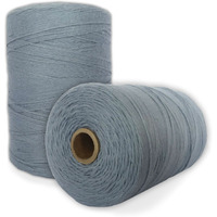 100% Cotton Loom Warp Thread (Light Blue), 84 Warp Yarn (800 Yards), Perfect For Weaving: Carpet, Tapestry, Rug, Blanket Or Pattern - Warping Thread For Any Loom