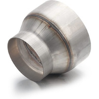 A-Karck Exhaust Adapter Connector 3\" Od To 5\" Od, Exhaust Pipe Reducer 4\" Overall Length 304 Stainless Steel