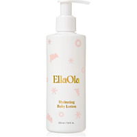 Ellaola Soothing Baby Lotion For Dry, Eczema Prone & Sensitive Skin With Jojoba Oil + Squalane - Moisturizing, Nourishing Lotion For Newborns, Babies & Kids, Fragrance Free | 7.8 Fl. Oz.