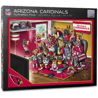 Youthefan Nfl Arizona Cardinals Purebred Fans 500Pc Puzzle - A Real Nailbiter