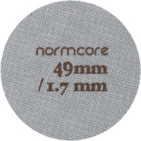 Normcore 49Mm Puck Screen - Lower Shower Screen - Metal Coffee Reusable Filter For Espresso Portafilter Filter Basket 49Mm - 1.7Mm Thickness 150M - 316 Stainless Steel