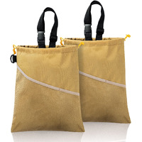 Gnegni 2Pcs Car Garbage Can, Hanging Car Trash Bag With Waterproof Leakproof Lining