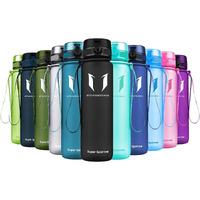 Super Sparrow Water Bottle - 32 Oz - Bpa & Toxic Free Tritan Water Bottles - One Touch Opening - Leak-Proof Plastic Bottle - Kids Water Bottle For Office, Gym, Outdoor, Sports