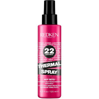 Redken Thermal Spray 22 High Hold - Thermal Heat Protectant And Setting Mist, For Curling And Flat Irons, Lasting Frizz Control & Protects Against Heat Damage