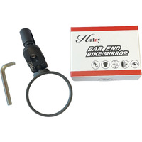 Hafny Bar End Bike Mirror, Stainless Steel Lens Bicycle Mirror, Safe Adjustable Rearview Mirror, Cycle Mirror, E-Bike Mirror, Hf-Mr083T