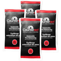 Counteract 8Oz-B4 Centrifugal Force Tire/Wheel Balancing Beads - Off-Road Vehicles, Light/Medium Duty Truck Tires, (4) 8Oz Balance Bead Bags, (4) Valve Caps And Cores