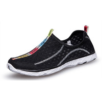 Zhuanglin Men's Quick Drying Aqua Water Shoes Black 7