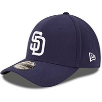 Mlb San Diego Padres Team Classic Game 39Thirty Stretch Fit Cap, Blue, Medium/Large