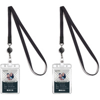 Cute Lanyard Id Holder Durable Retractable Lanyards For Id Badges,Waterproof Id Badge Holder For Cruise Ships Key Cards