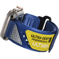 Ultimal Nylon Band Compatible With Apple Watch 38Mm 40Mm 41Mm 42Mm 44Mm 45Mm 49Mm For Men Women, Tough Breathable Nylon Sports Strap, Hollow Out Design For Iwatch Series 8/7/6/5/4/Se/3/2/1/Ultra