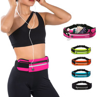 Jueachy Running Belts For Women Waterproof Fanny Pack Running Waist Pouch Phone Holder Adjustable Sports Money Belt With Headphone Port