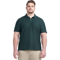 Izod Mens Big  Tall Advantage Performance Short Sleeve Polo Shirt, Wild Fern, 4X-Large Big