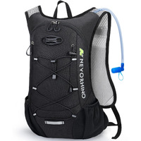 N Nevo Rhino Lightweight Hydration Backpack, Running Backpack With 2L Water Bladder, Hydro Water Daypack For Cycling Hiking Rave For Men Women