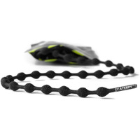 Caterpy Run - The Ultimate Elastic No Tie Shoelaces For Adults And Kids (Small: 20In  50Cm, Jaguar Black)