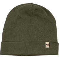 Ridge Cuff Beanie - 100 Merino Wool - Warm Winter Hat - Olive Drab
