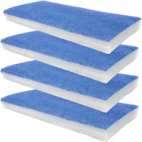 Master Airbrush Hobby Airbrush Spray Booth Filter Set, Fits Master, Paasche, Sky Enterprise, Airhobby And Many Others (Pack Of 4)