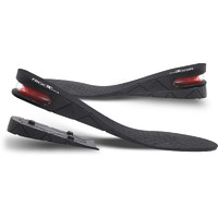 Ergofoot Height Increase Insoles 2-Layer 2 Inch Air Cushion Taller Shoes Insoles Heel Insert For Men And Women