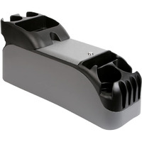 Moblorg Center Console For Minivans, Suvs, Middle Van Console, Extra Cup Holders, Large Storage, Made In Usa (Gray)