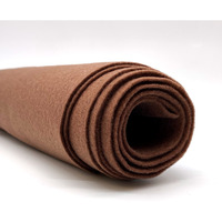 Ice Fabrics Craft Felt Fabric By The Yard - 72 Wide & 16Mm Thick Acrylic Felt - Soft And Durable Light Brown Felt Fabric For Diy Arts & Crafts, Decorations And More - 1 Yard Light Brown