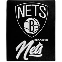 Northwest Nba Brooklyn Nets Unisex-Adult Fleece Throw Blanket, 50 X 60, Campaign