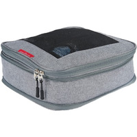 Leantravel Compression Packing Cubes For Travel Organizers With Double Zipper (1 Piece (1M), Grey)