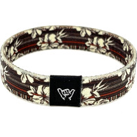 Hang Loose Bands Surfer Beach Bracelets, Christmas Gift For Men, Women & Teens - Stocking Stuffer - Boho Reversible Wristband - Adjustable Festival Accessories & Friendship Jewelry Bracelet, The Santiago - Medium: 7.5" Length (For Large Wrists)