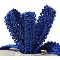 58 X 10 Yards Royal Blue Gimp Braid Trim