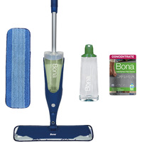 Bona Premium Spray Mop With Bona Multi-Surface Floor Cleaner Concentrate, For Stone Tile Laminate  Vinyl (Lvtlvp)