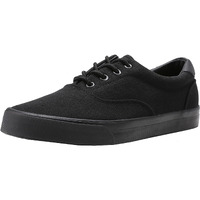 Men\'s Black Classic Low Top Shoes Canvas Fashion Sneaker With Soft Insole Causal Dress Shoes For Men Comfortable Walking Shoes