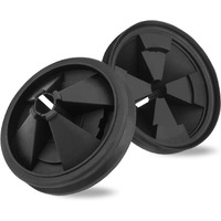 Garbage Disposal Splash Guard, 2 Pack Upgraded Epdm Rubber For Insinkerator Evolution Series 3 3/8\" Qcb-Am Sink Baffle Drain Cover Removable Quiet Collar Epdm Strainer Insert Parts Ullnosoo