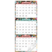 Calendar 2025-2026 - May. 2025 - Jun. 2026, 3 Month Display Wall Calendar (Folded In One Month), 11.3\" X 26\" (When Opened), Vertical Calendar