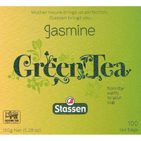 Stassen Pure Jasmine Green Tea, 100 Tea Bags