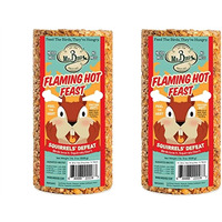 2-Pack Of Mr. Bird Flaming Hot Feast Small Cylinder 19 Oz.