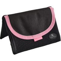 Running Buddy Magnetic Buddy Pouch - Beltless Ano Bouncea Pouch  Waist Pack Carries Phone, Pet Treats And Essentials - Great For Running, Walking, Travel And More - Black And Pink (5-78A Long)