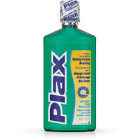 Plax Oral Rinse Mouthwash, Daily Mouth Rinse Designed Specifically For Rinsing Before Brushing, With A Refreshing Soft Mint Flavor, 24 Fl. Oz (Pack Of 12)