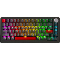 DrunkDeer A75 Pro Rapid Trigger Silent Magnetic Switch Mechanical Gaming Keyboard with Knob HE Hall Effect 75% 82Keys Adjustable Actuation RGB PBT Keycap OEM Profile TKL USB Wired ANSI