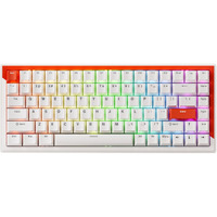 DrunkDeer G75 Rapid Trigger Keyboard, Esports Gaming Keyboard - Magnetic Switch - Release Dual-Trigger Mode - Adjustable Actuation, 75% Design, White