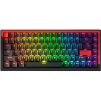 DrunkDeer G75 Rapid Trigger Keyboard, Esports Gaming Keyboard Magnetic Switch Last Win Mode Adjustable Actuation, 75% Design, Black