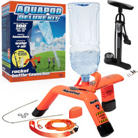 Aquapod The Deluxe Rocket Bottle Launcher Kit - Includes Bottle  And New & Improved 2025 Air Pump - Launches Bottles 100Ft In The Air - Fun Educational Stem Toy- Summer Camp &Outdoors Activity