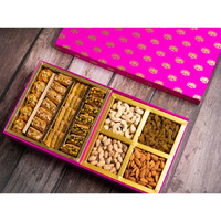 Baklava And Dry Fruits Gift Hamper Lotus Luxe Gift Box  - 1.5 Kg
