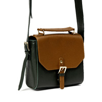 Juniper Vegan Leather Sling Bag - Green