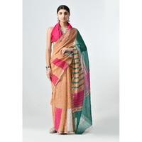 The Weavers Shop By Raavi Kota Hand Block Saree